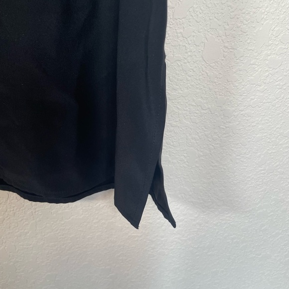 Starington black sleeveless silk women’s top size 4 - Picture 3 of 7